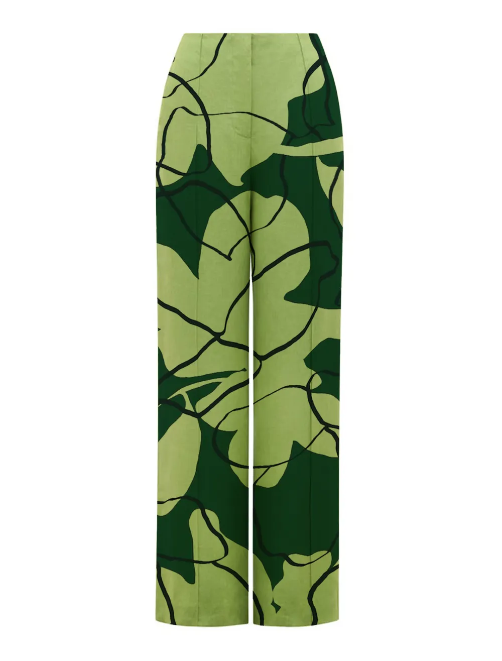 Posey Linen Wide-Leg Pants