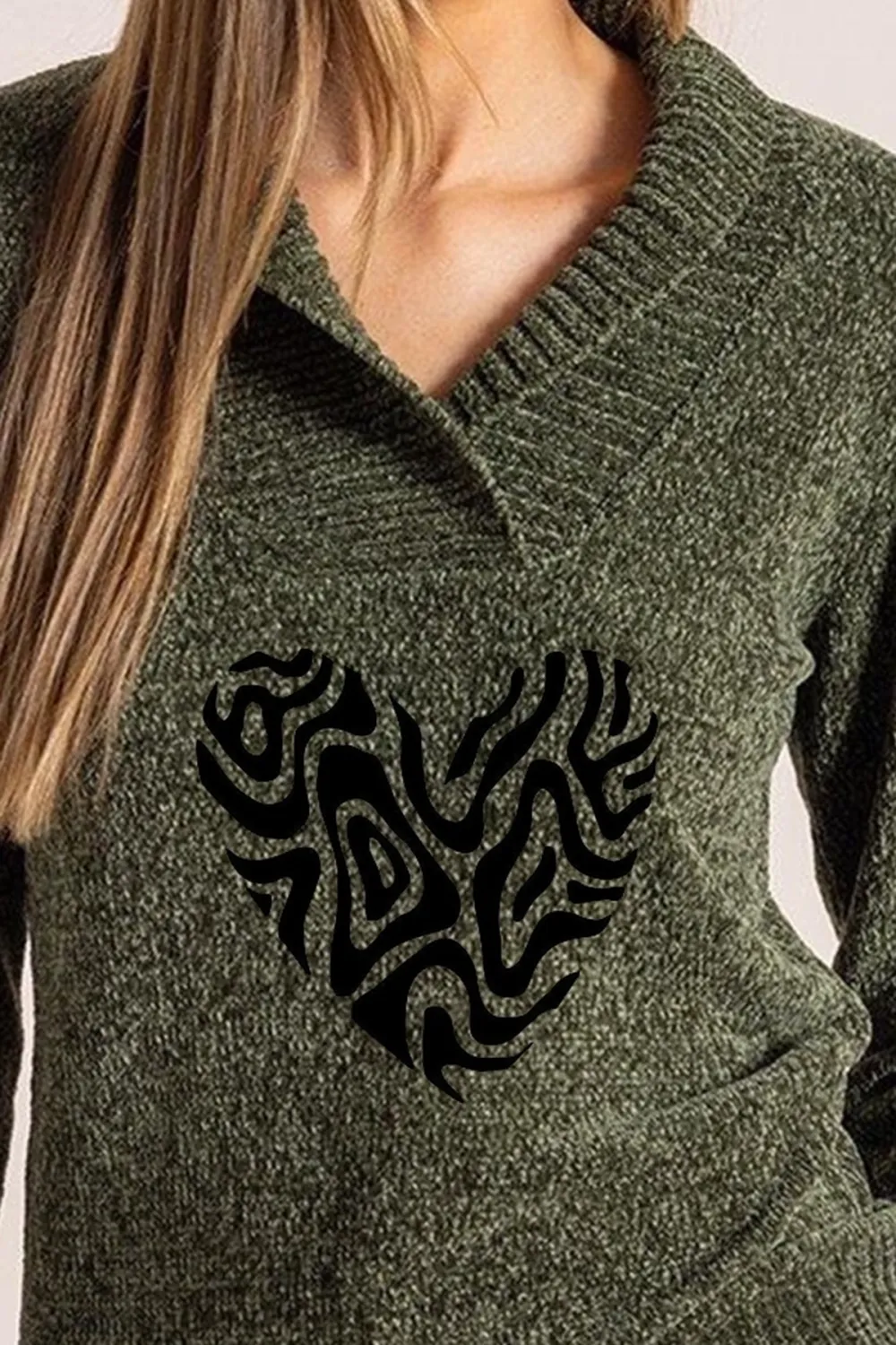 Chenille Collar Jumper