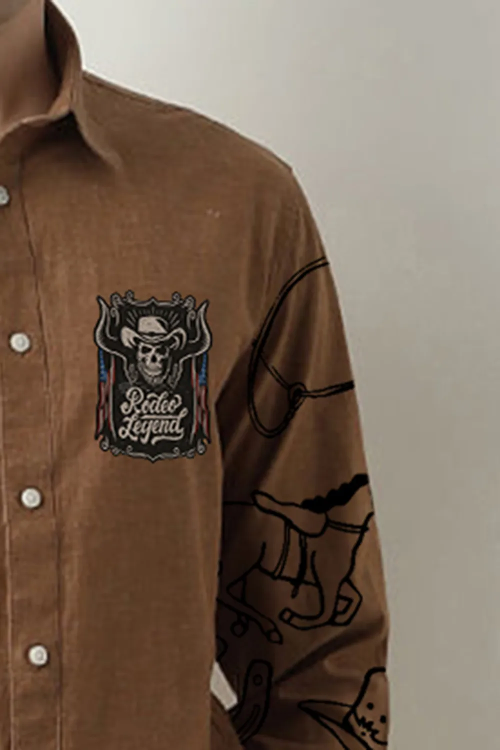 White Linen Full Sleeves Shirt
