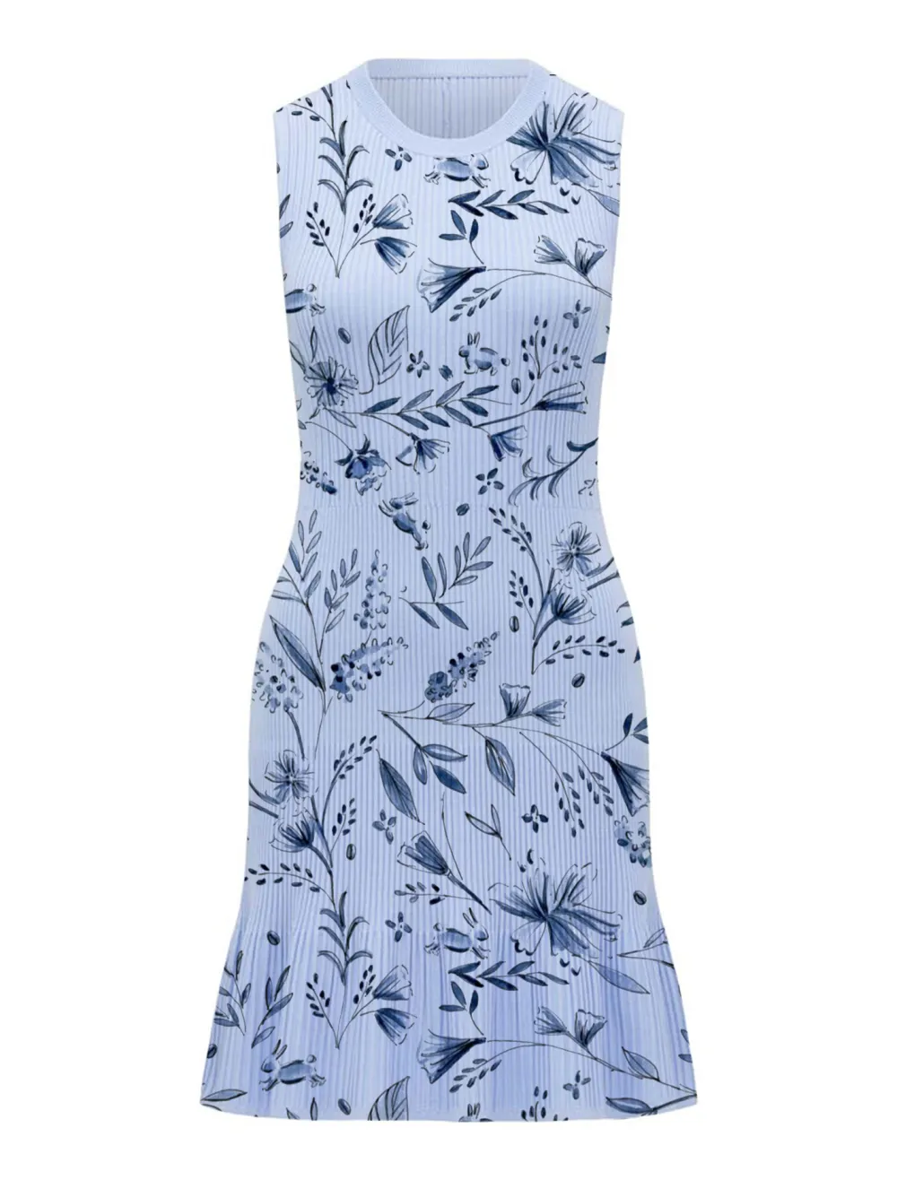 Andrea Sleeveless Knit Mini Dress