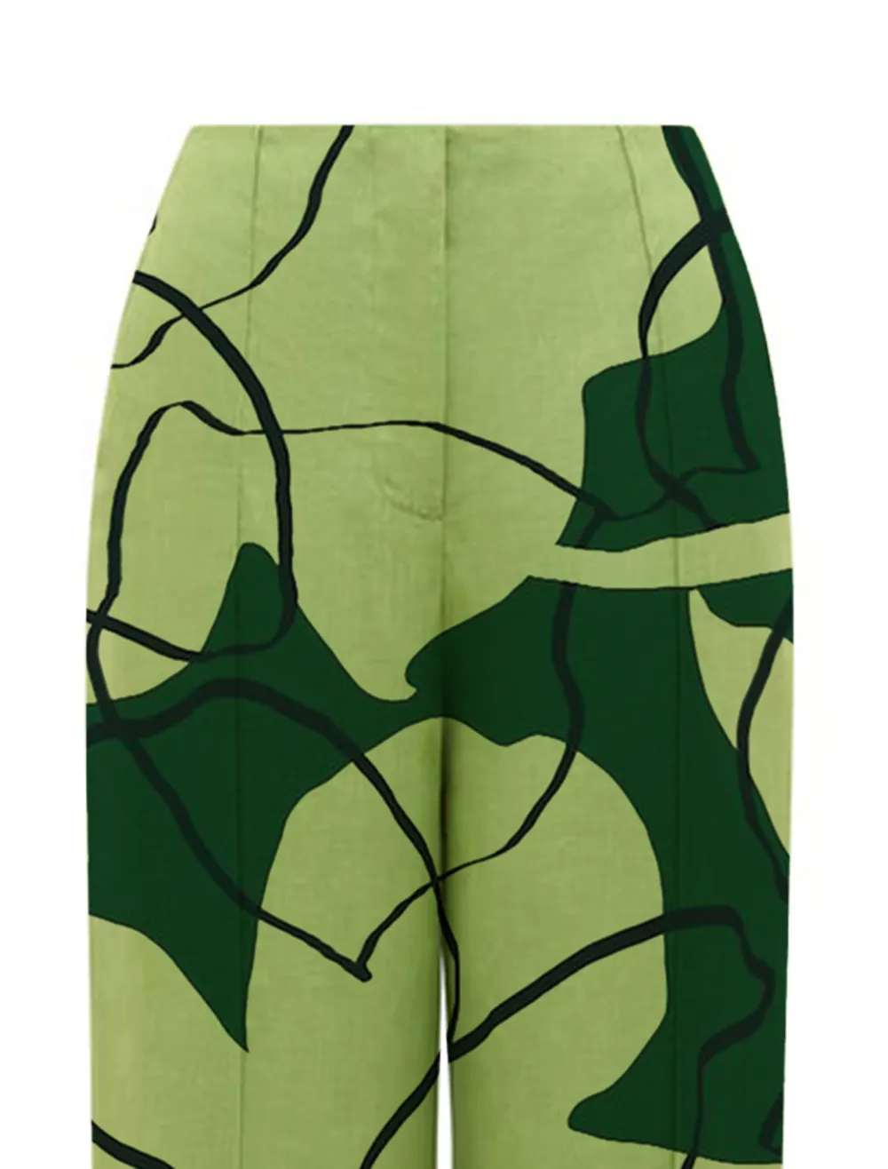 Posey Linen Wide-Leg Pants
