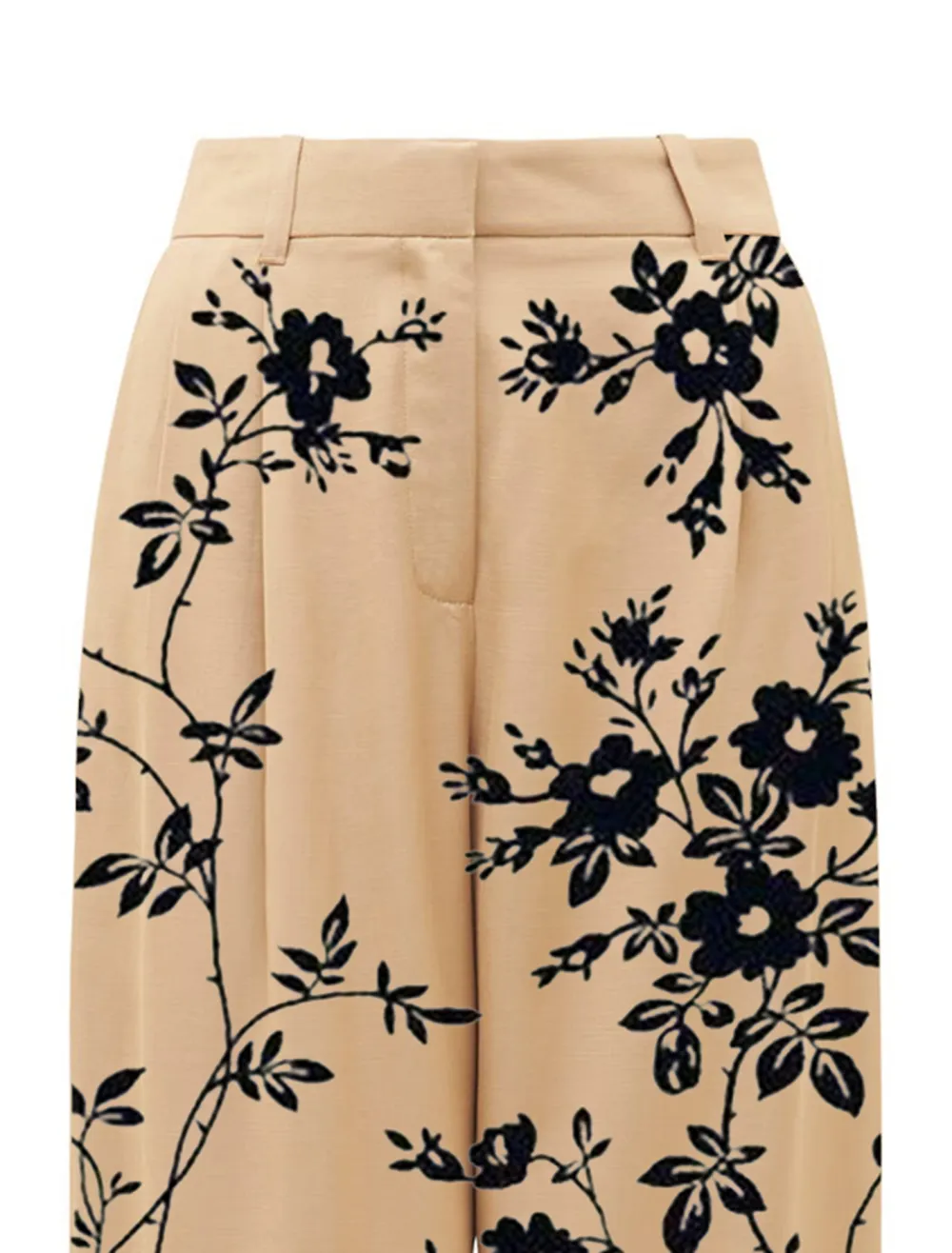 Mikayla Pleated Wide-Leg Pants