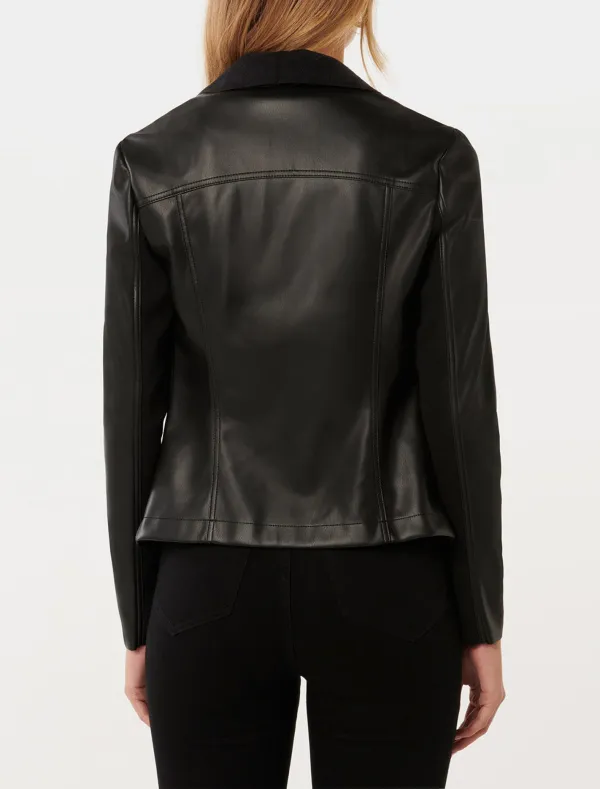 Leather Fabric Material Jacket