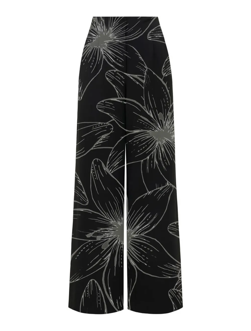 Freya Petite High-Waist Wide-Leg Pants