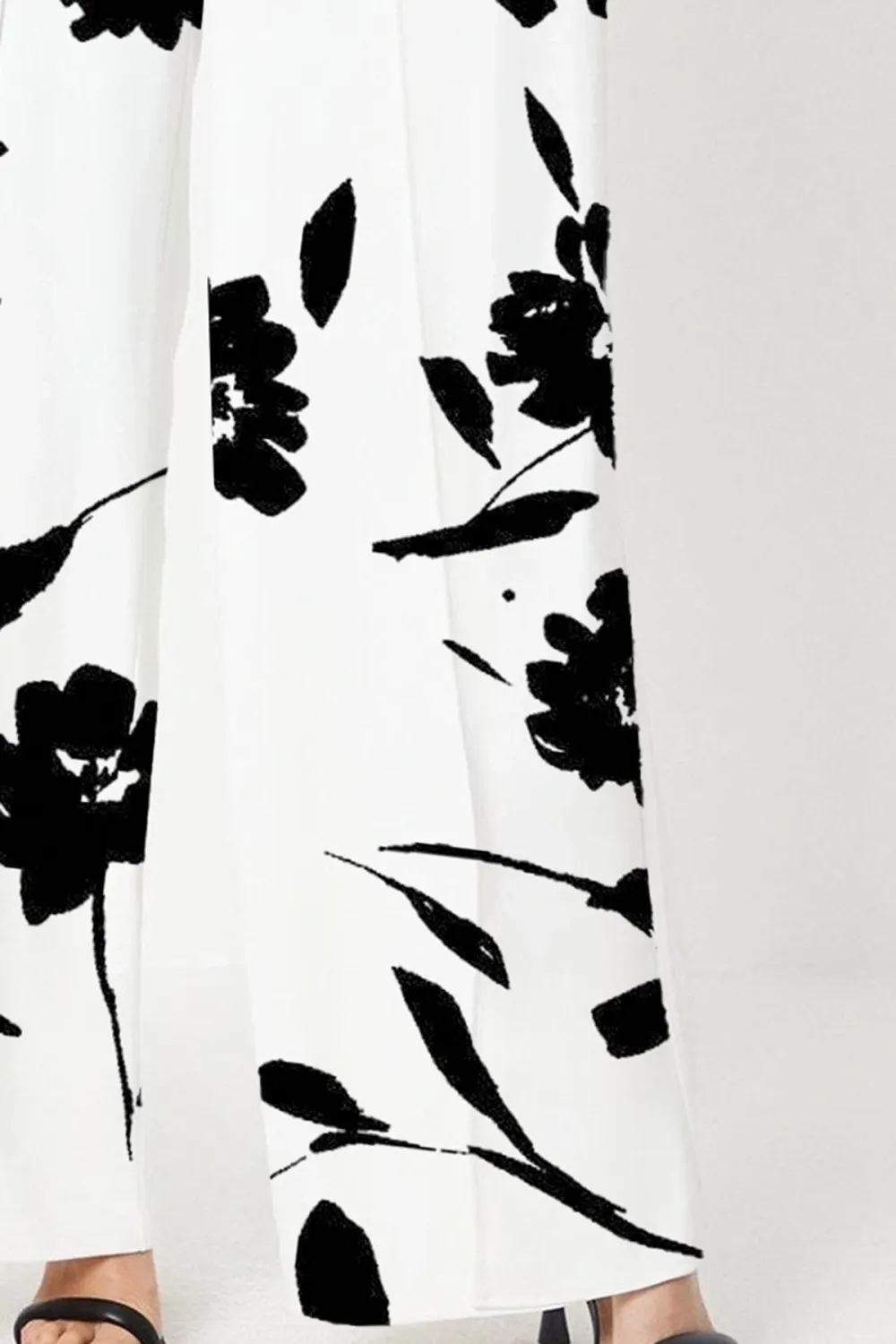 Overlay Wide Leg Trouser