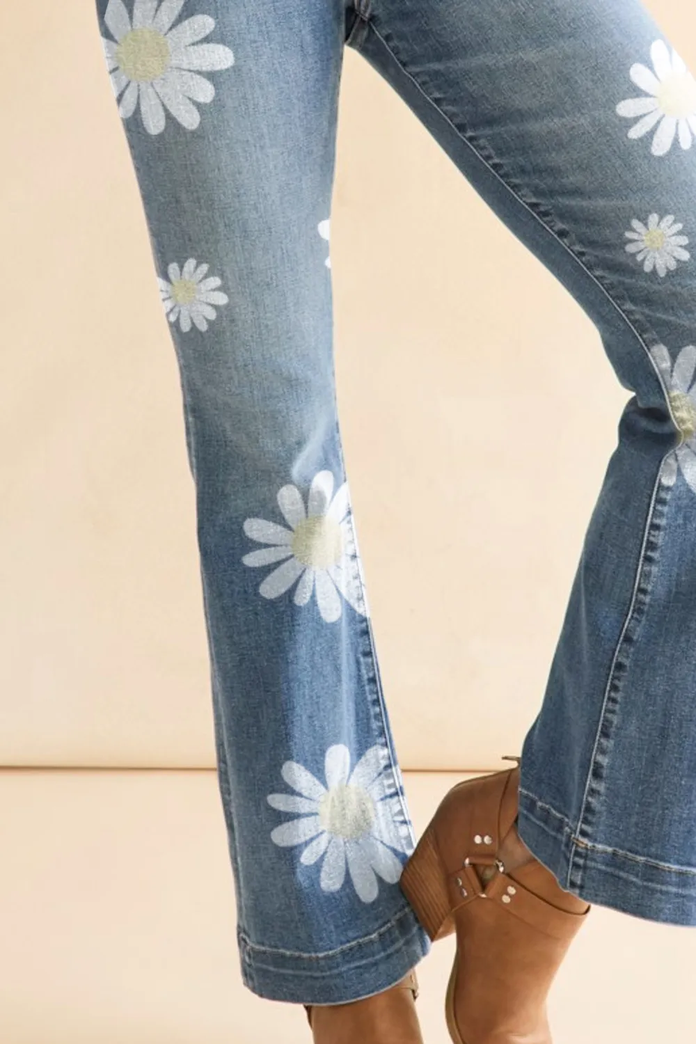 Irene High Rise Flare Jeans