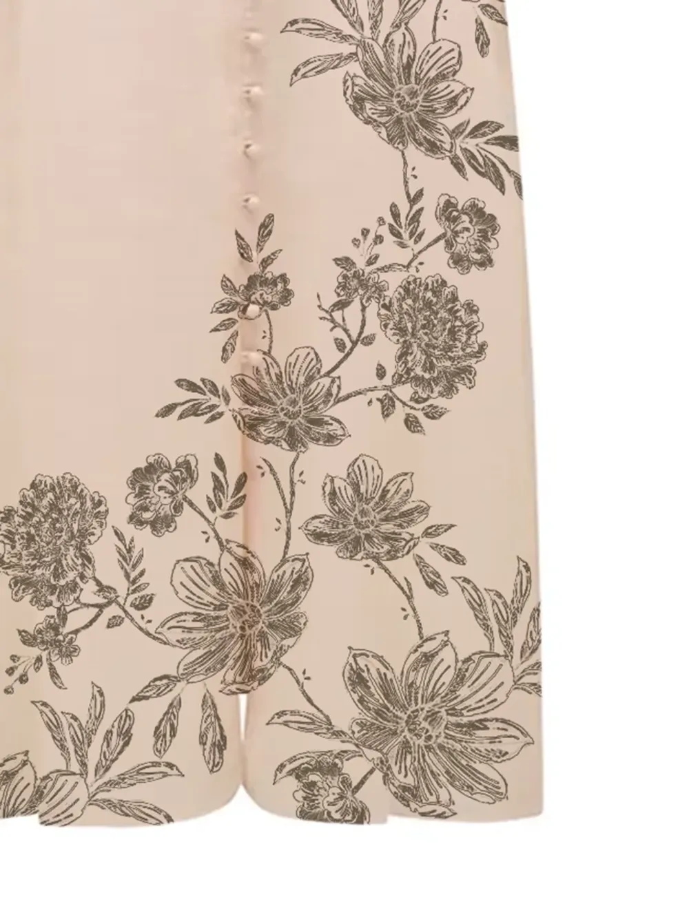 Rebecca Belted Trim Midi Dress