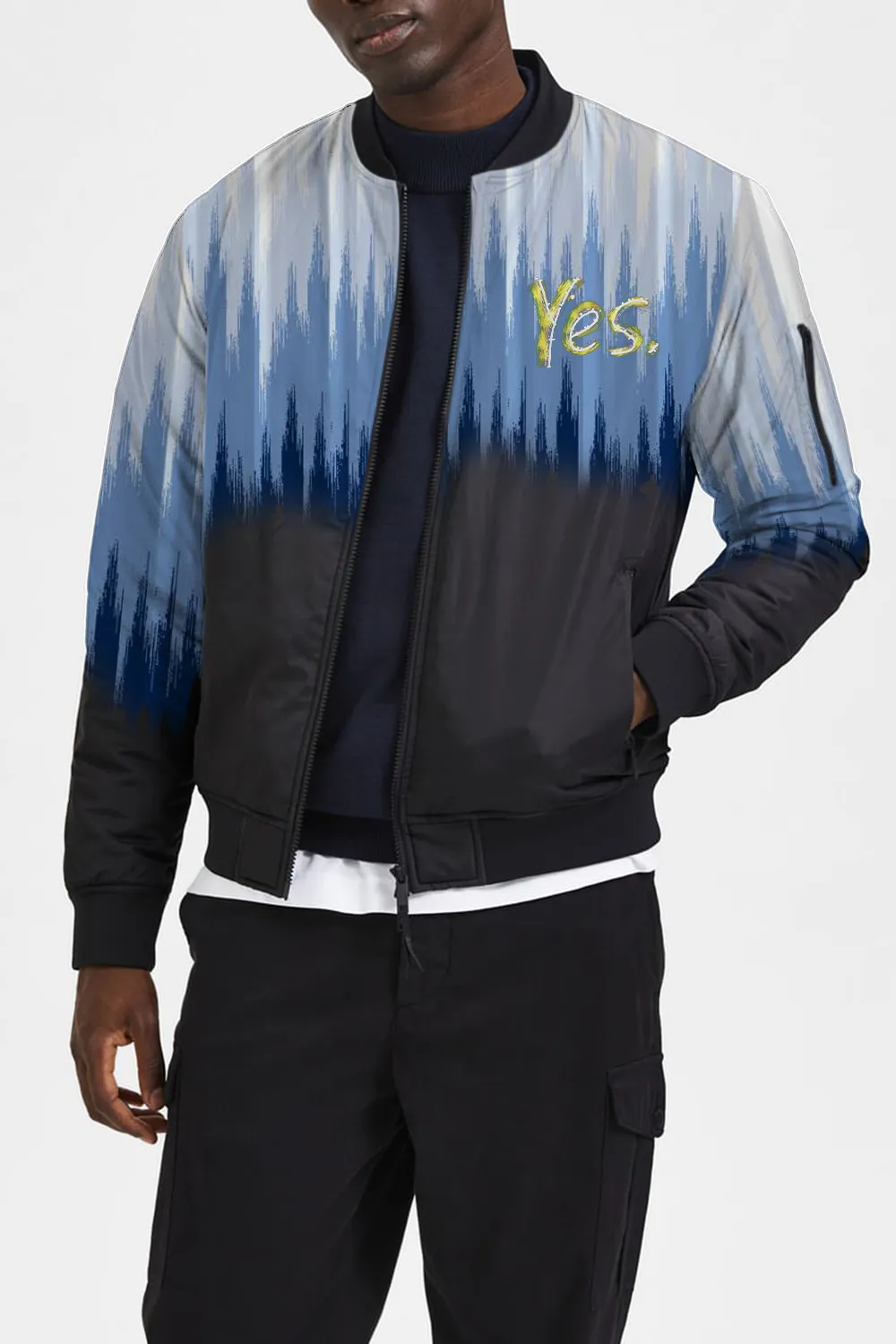 Black Bomber Jacket