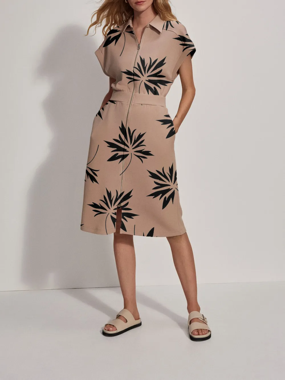 Louisa Zip-Through Dress
