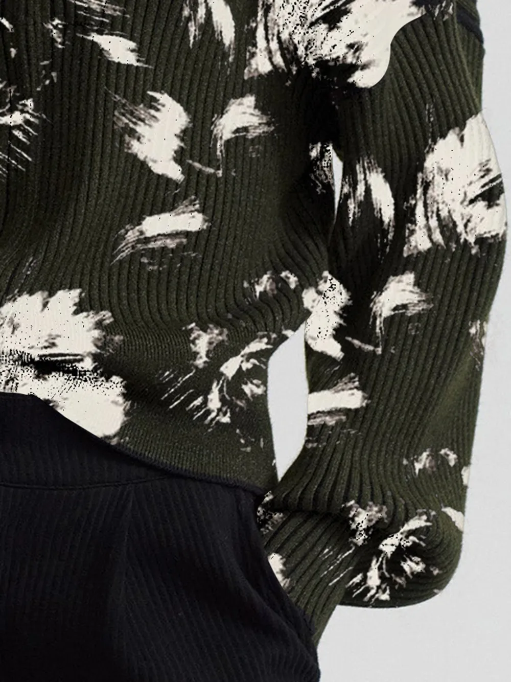 Carmen Zip-Through Rib Knit
