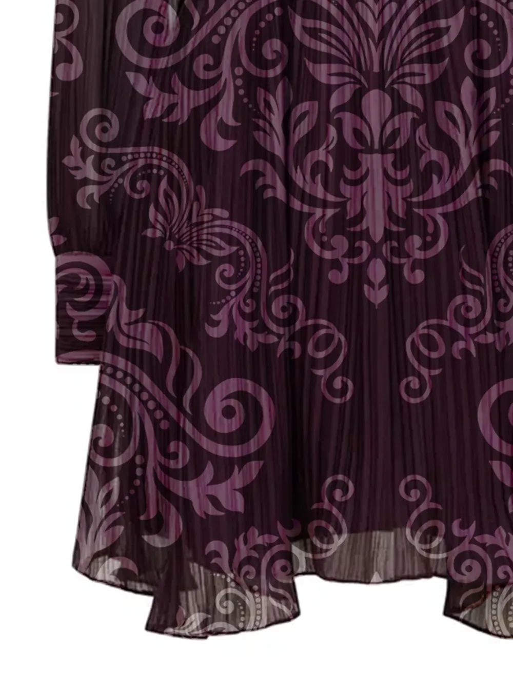 Genevieve Pleated Mini Dress